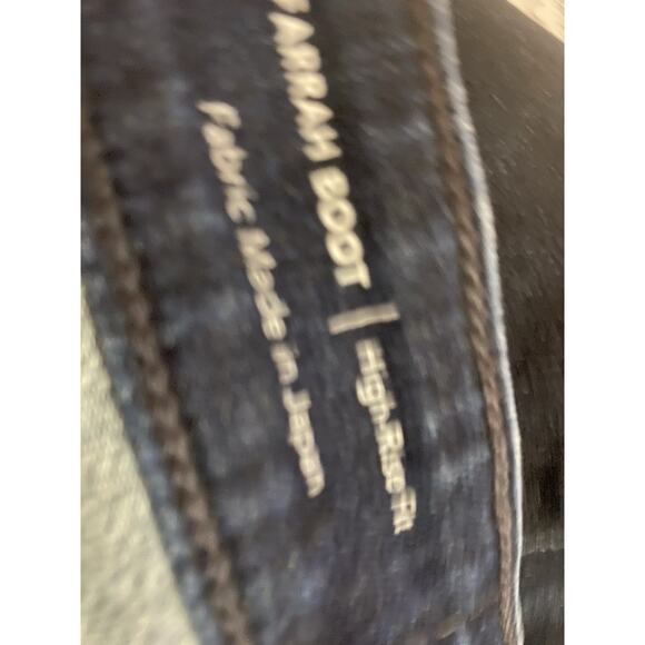 AG Adriano Goldschmied Farrah Boot High Rise Jeans 31x32 Dark Denim Retails $225 - Picture 9 of 12